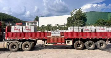 景德镇 芝麻灰花岗岩地铺石出货日常