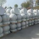 景德镇 白麻花岗岩石材圆球，石球，挡车球，隔离球，景观石球，风水球等