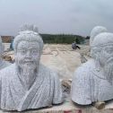 景德镇 白麻花岗岩石材人物立体雕刻