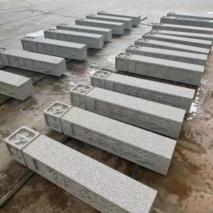 景德镇 白麻方柱雕花防水