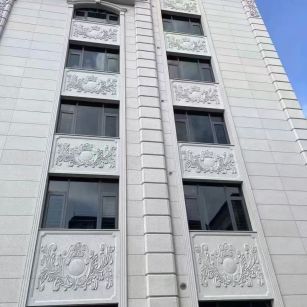 景德镇 白麻荔枝面花岗岩别墅外墙干挂