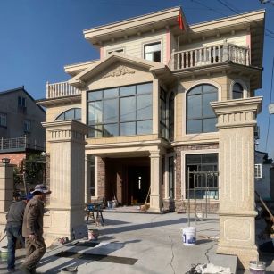 景德镇 黄金麻花岗岩荔枝面别墅外墙干挂私家专属