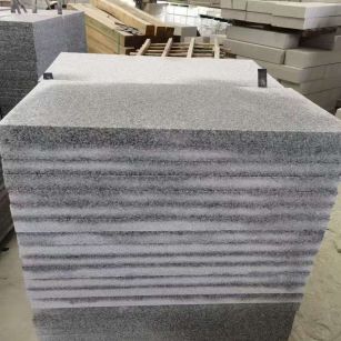 景德镇 芝麻白5公分火烧地铺成品，900*400，规格可定制