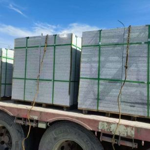 景德镇 芝麻白花岗岩地铺石装车日常