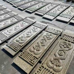 景德镇 黄金麻花岗岩外墙雕刻板