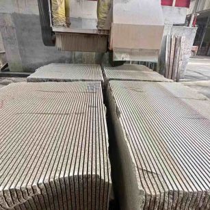 景德镇 车间生产日常，黄金麻白麻花岗岩