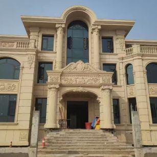 景德镇 黄金麻花岗岩别墅外墙干挂