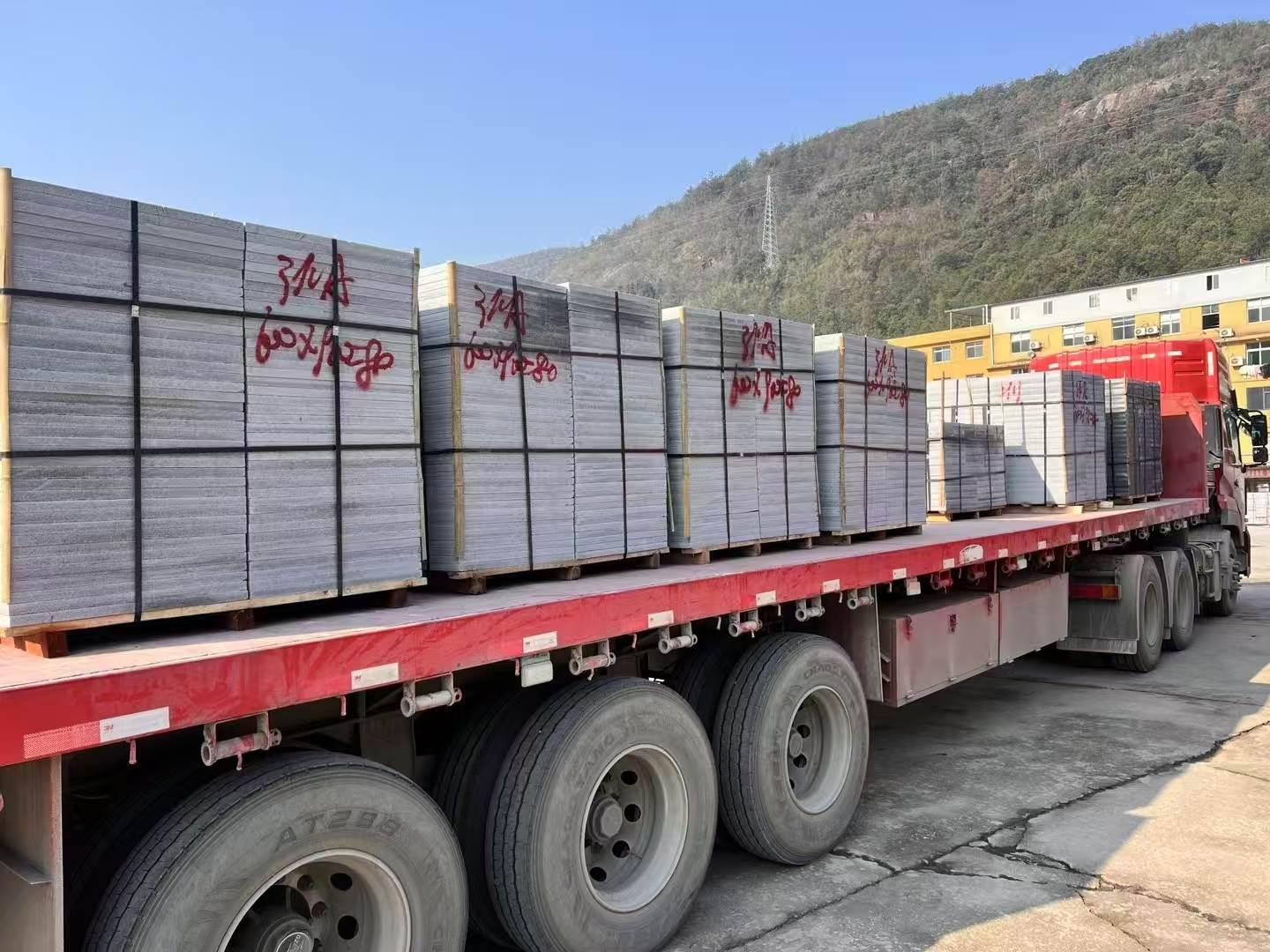 景德镇 芝麻灰地铺石出货日常