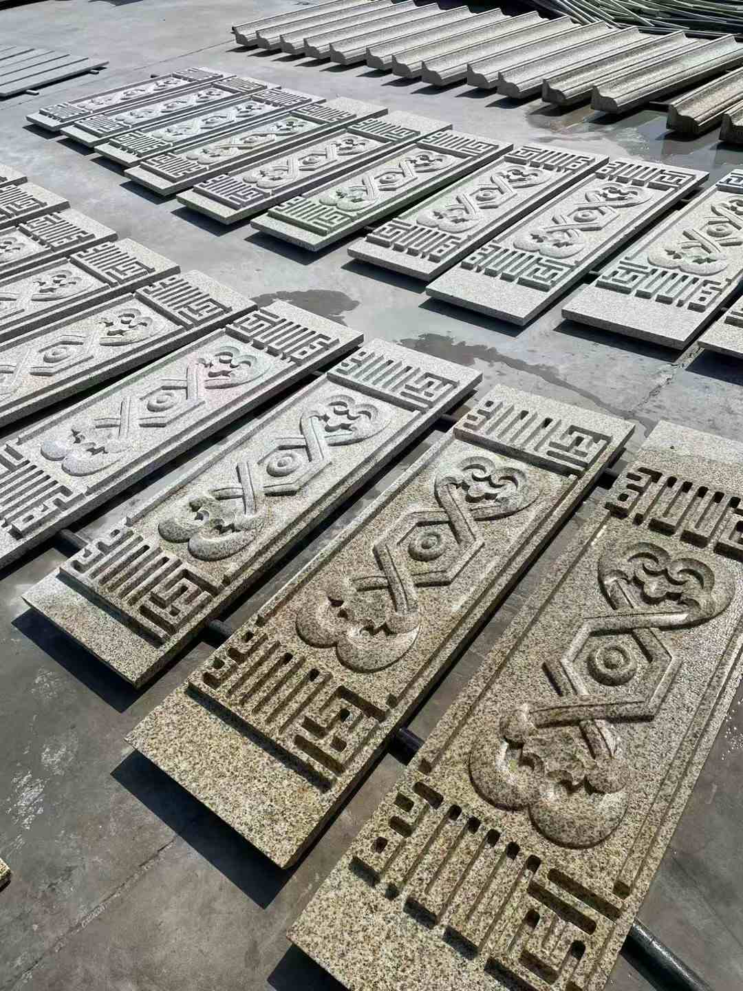 景德镇 黄金麻花岗岩外墙雕刻板