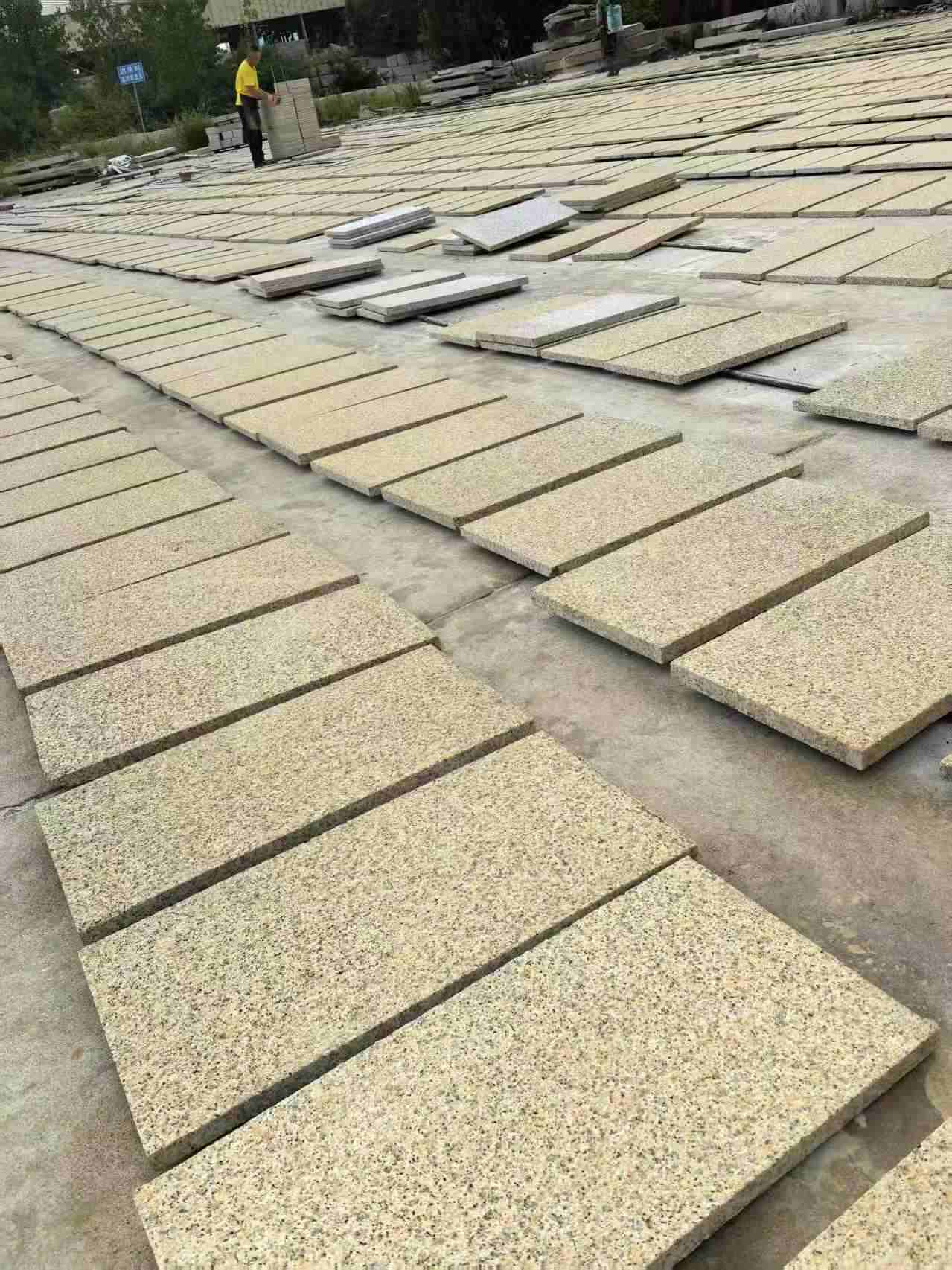 景德镇 黄金麻荔枝地铺石面排板