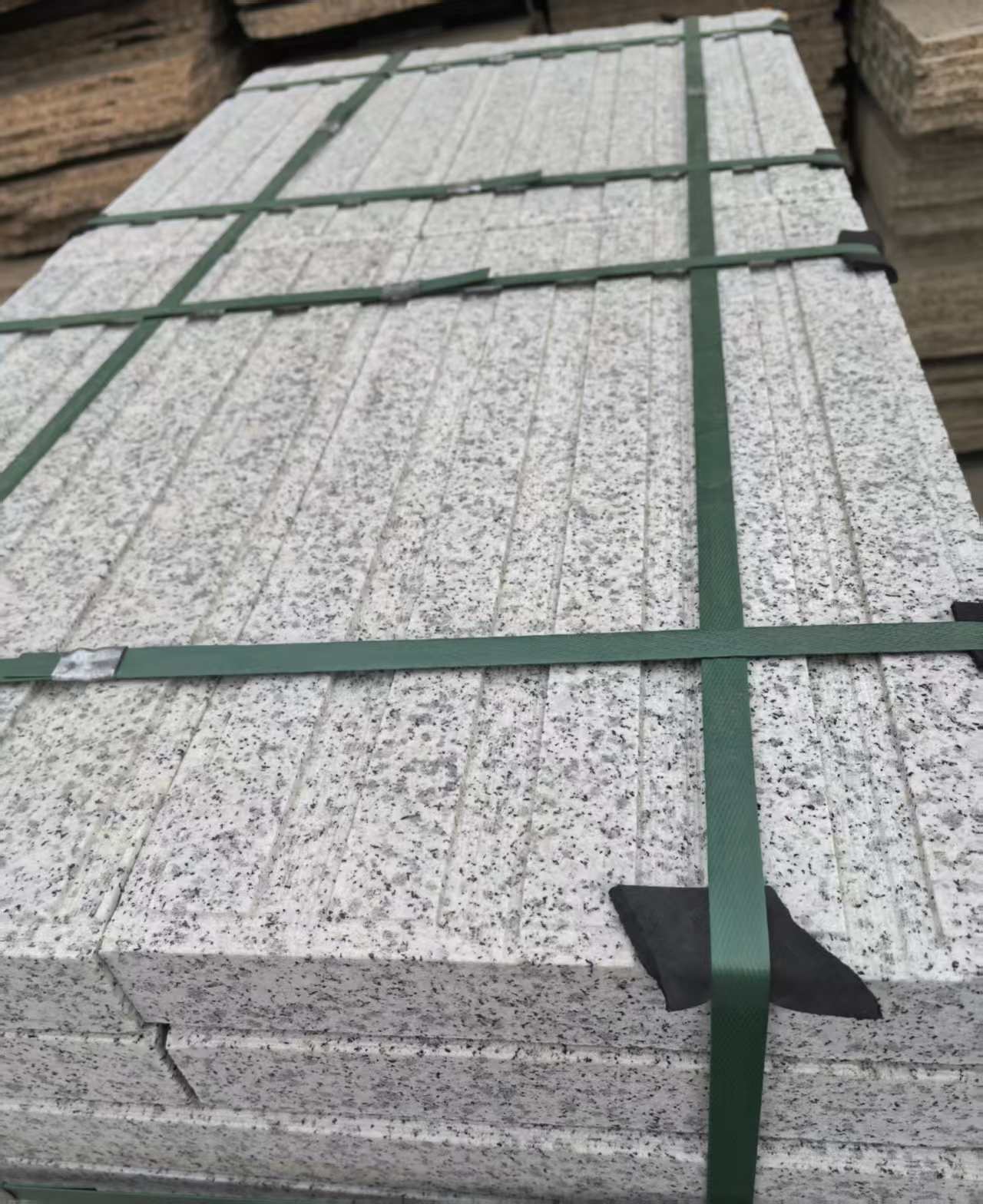 景德镇 白麻花岗岩直行盲道石，盲条，地铺石