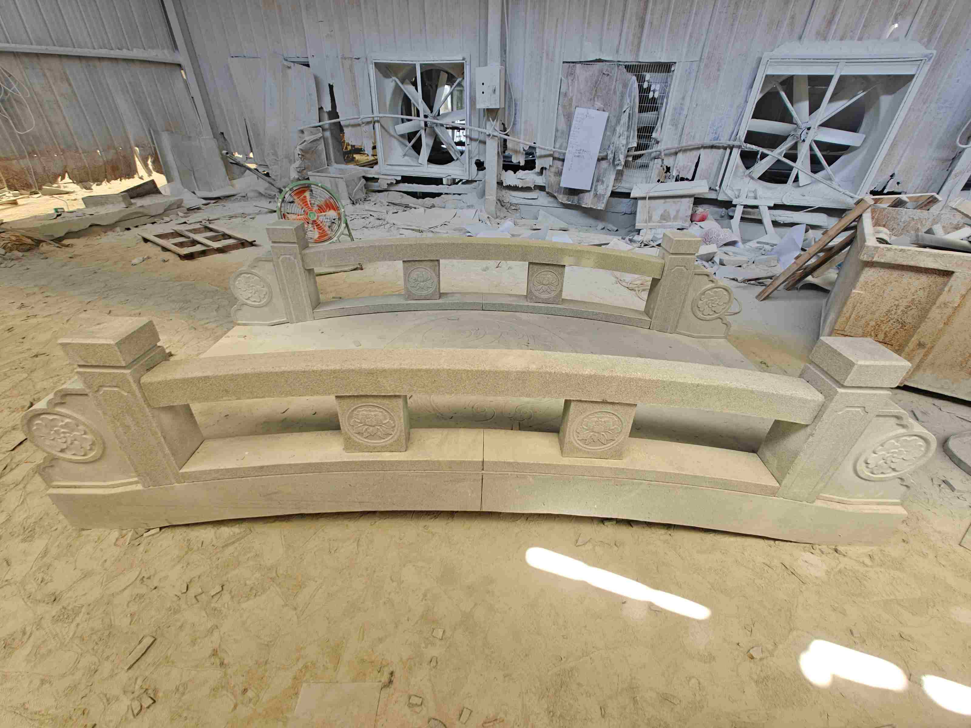 景德镇 芝麻灰花岗岩异形加工-拱桥，石桥