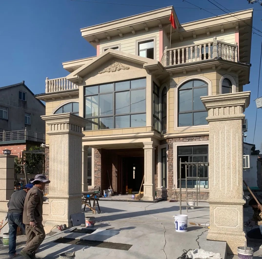 景德镇 黄金麻花岗岩荔枝面别墅外墙干挂私家专属