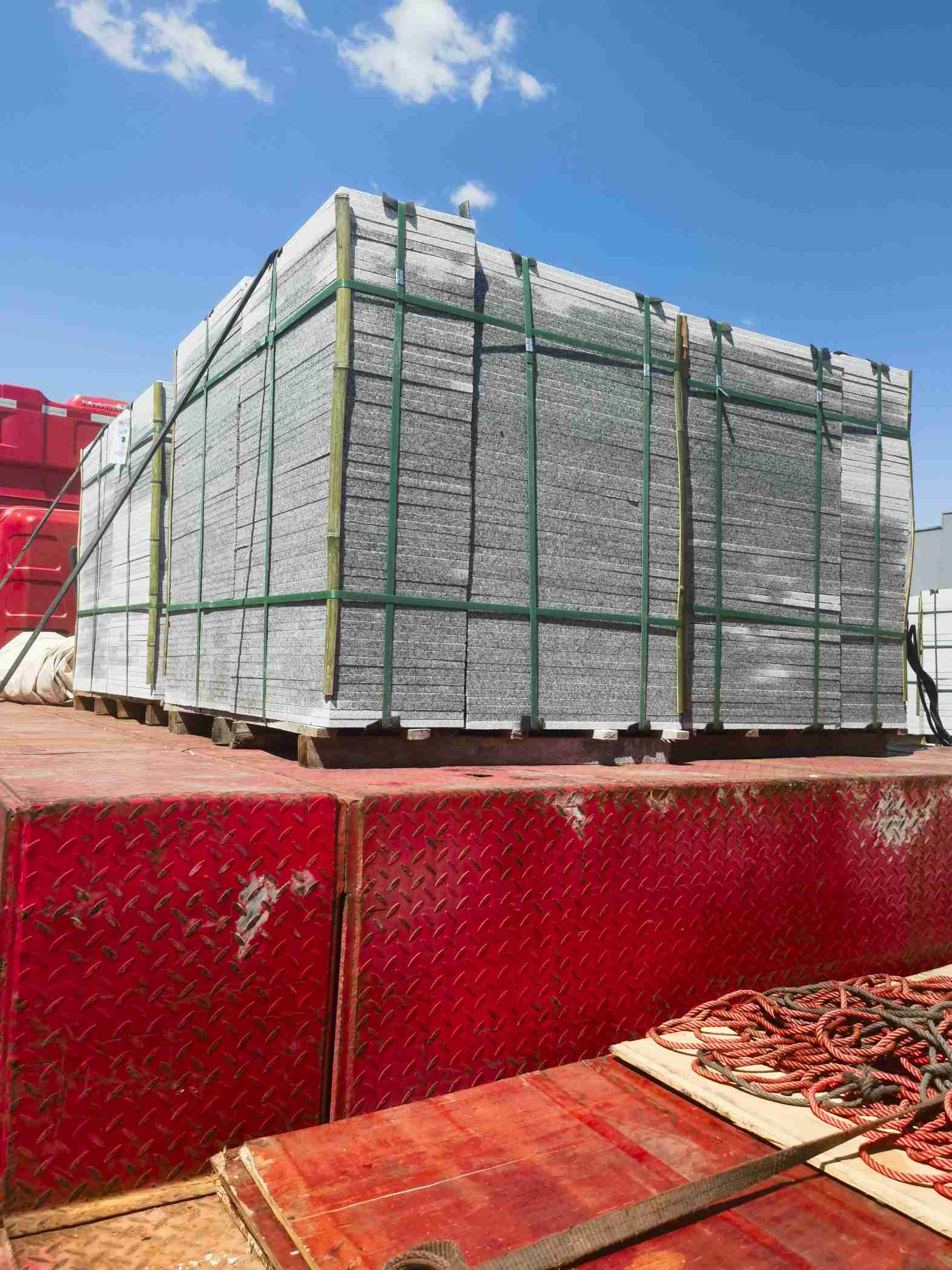 景德镇 芝麻白火烧规格板地铺石300*600/600*600