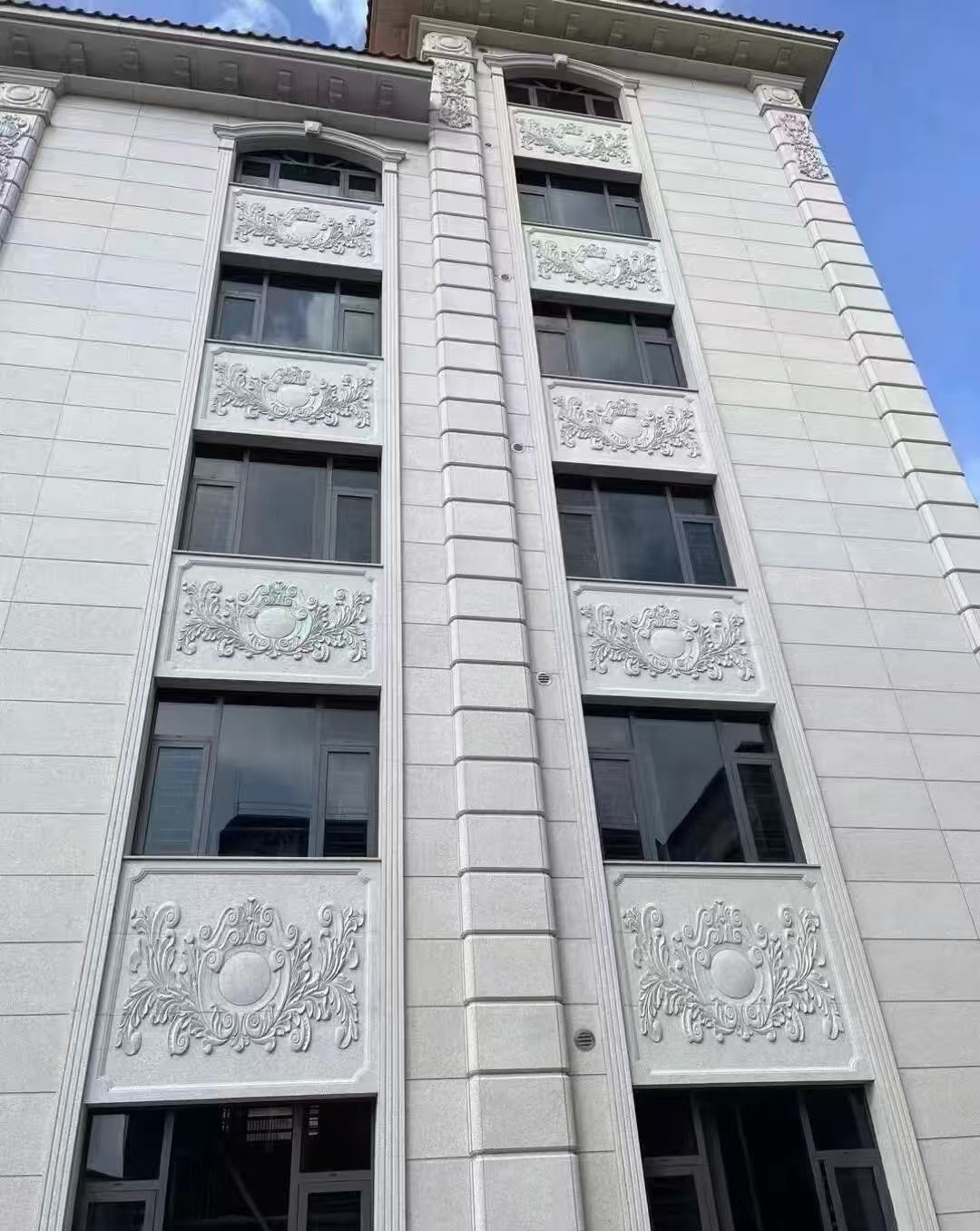 景德镇 白麻荔枝面花岗岩别墅外墙干挂