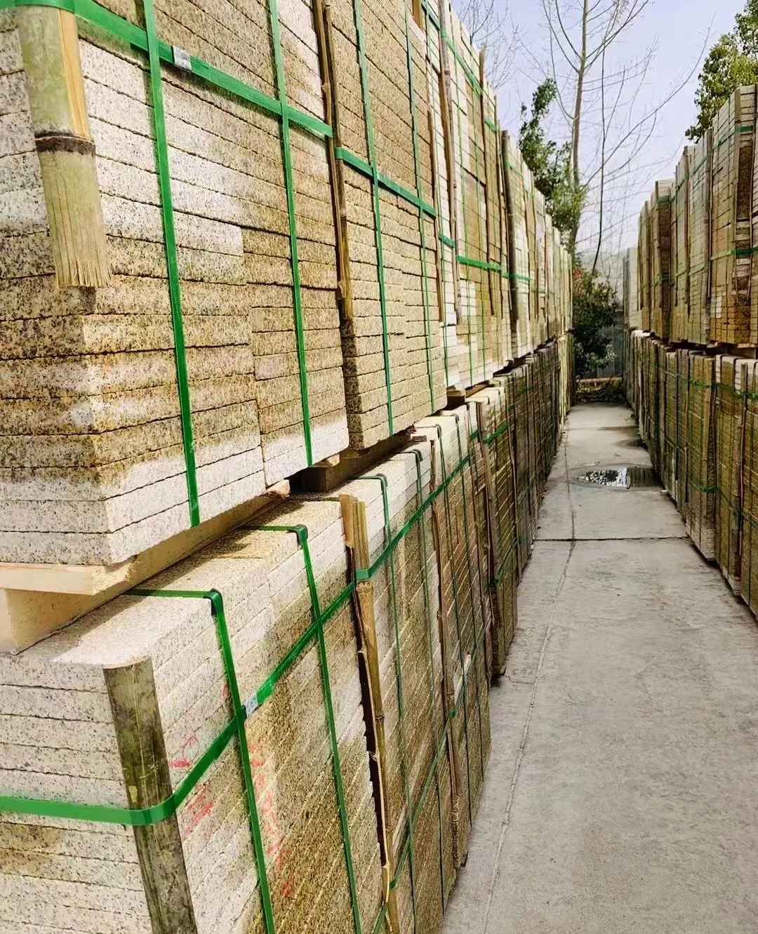 景德镇 黄金麻花岗岩荔枝面地铺石