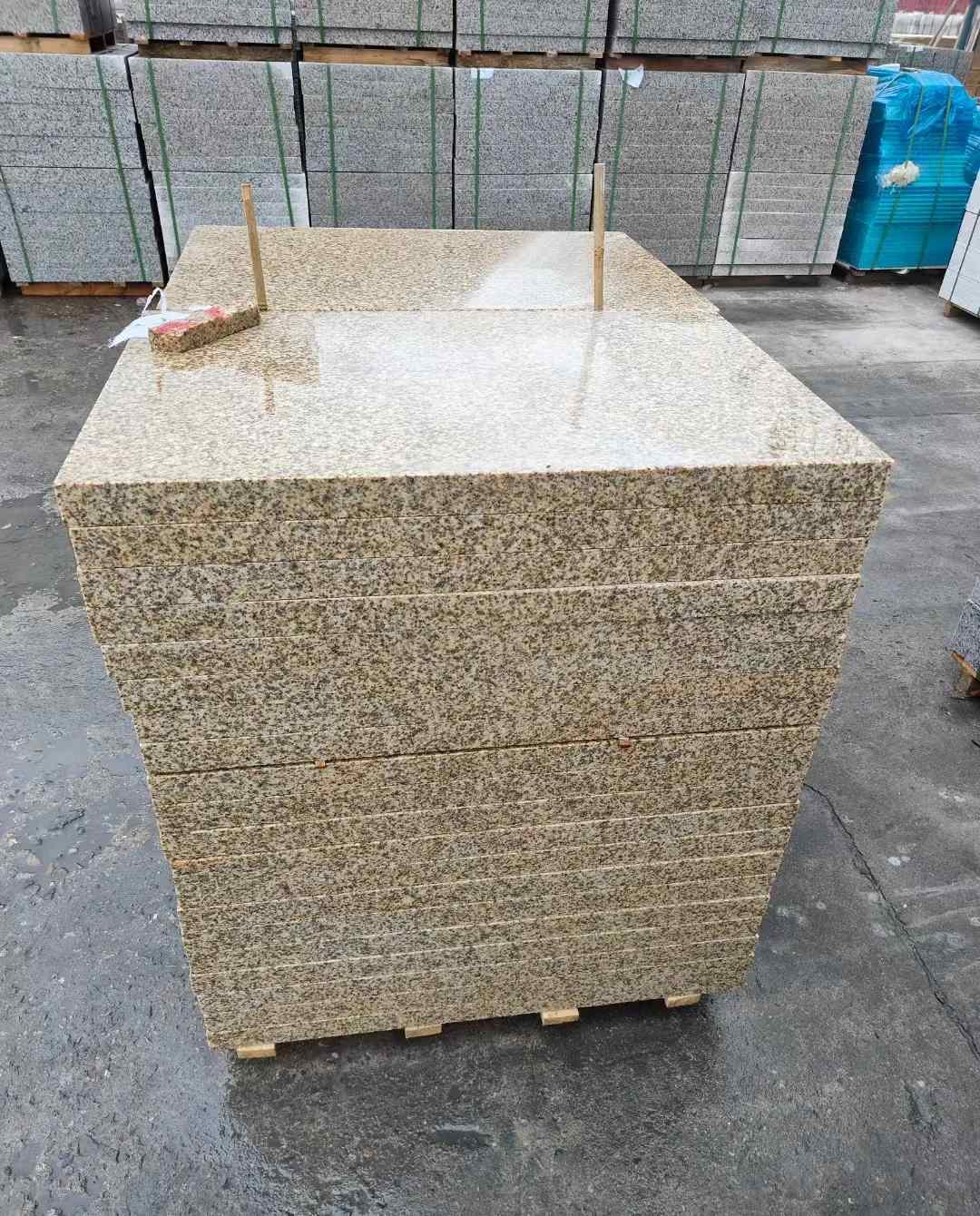 景德镇 湖北黄金麻花岗岩石材荔枝面外墙石材