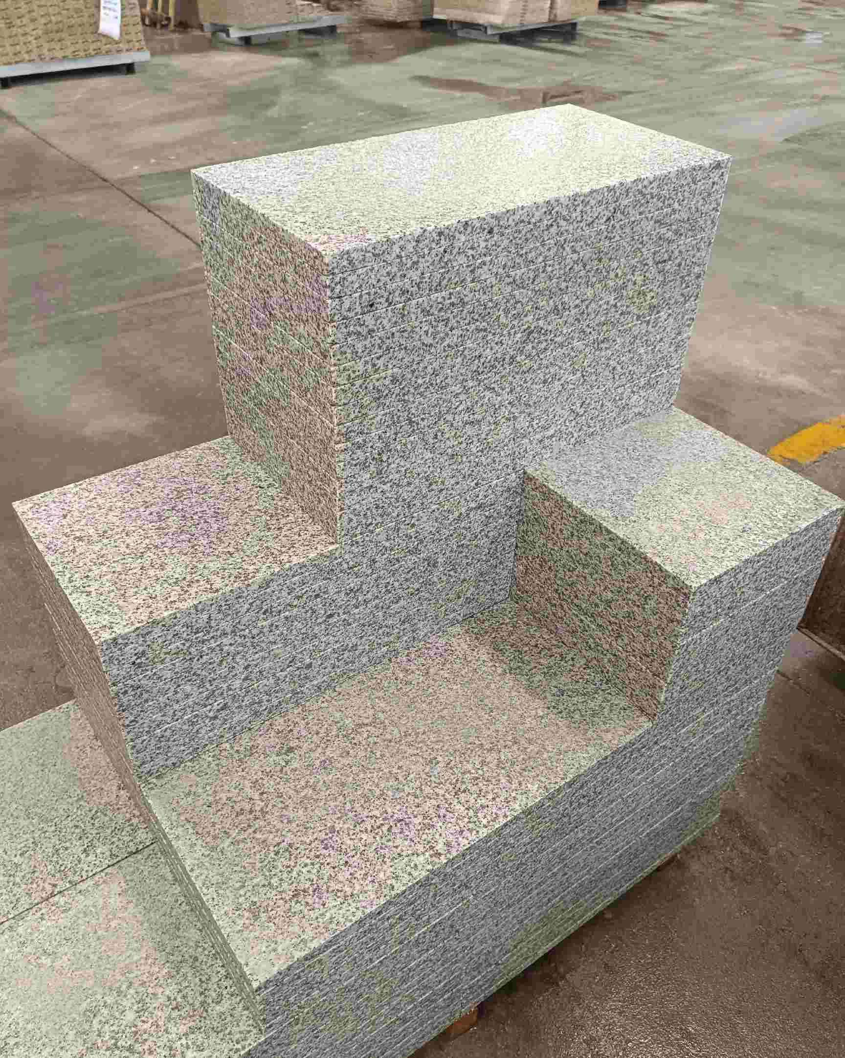 景德镇 白麻花岗岩荔枝面地铺石