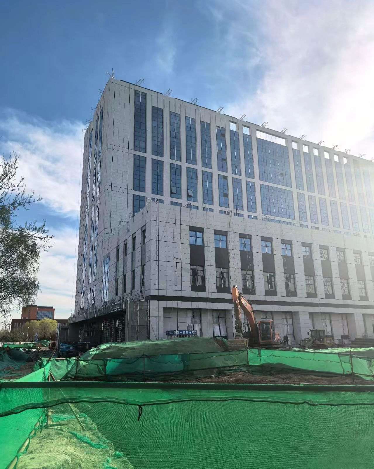 景德镇 白麻花岗岩石材外墙干挂