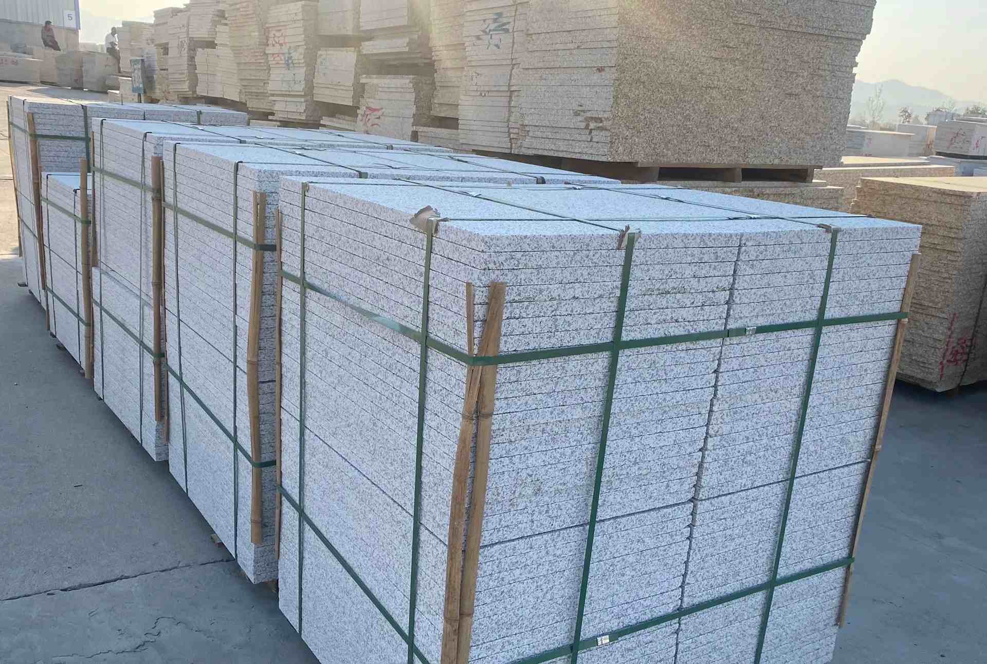 景德镇 白麻花岗岩荔枝面地铺石