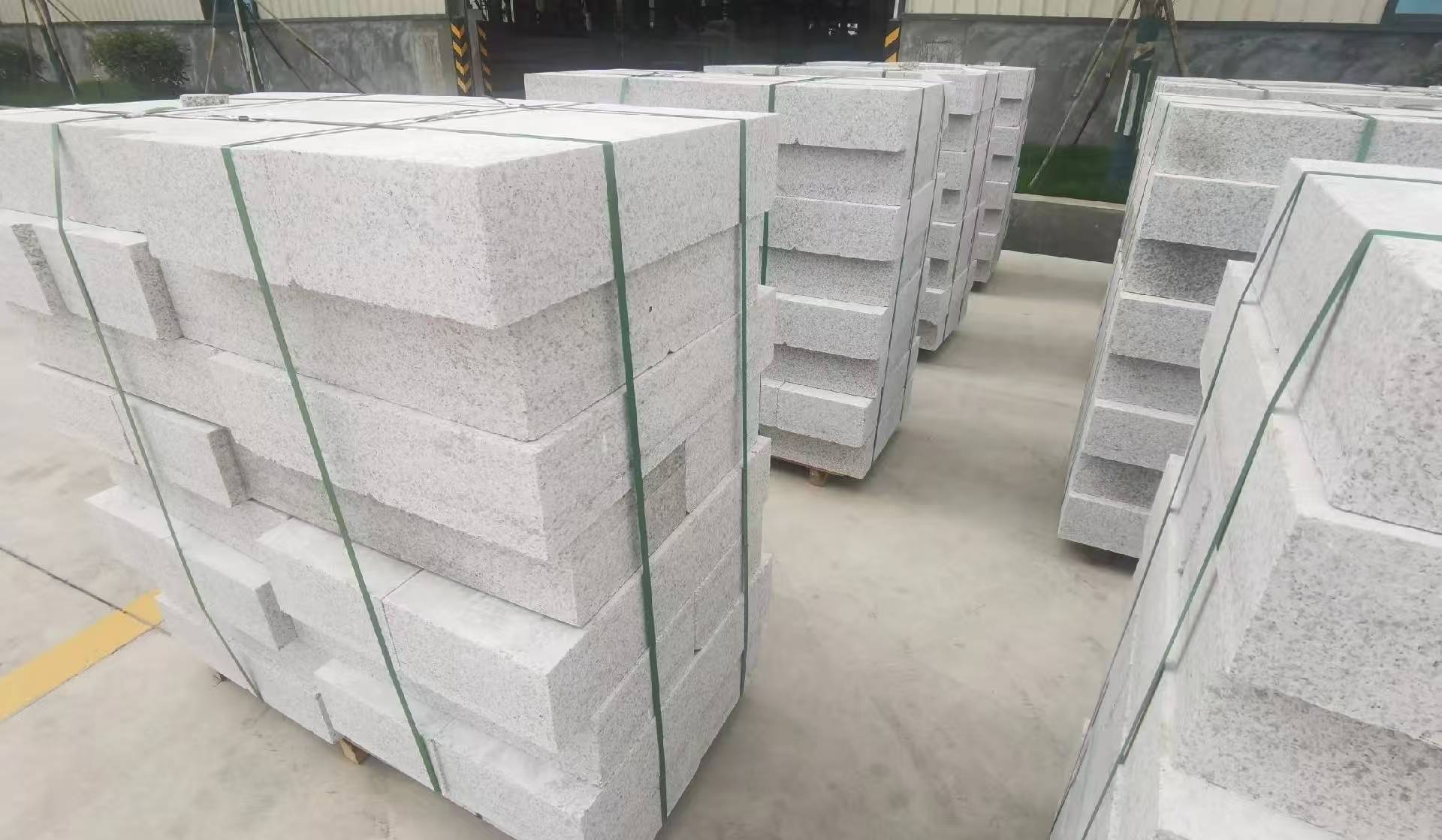 景德镇 白麻花岗岩路沿石，立缘石，平缘石，路牙石，道牙石，马路牙子等